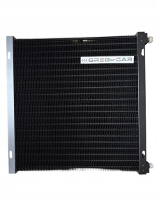 CHŁODNICA KLIMATYZACJI 560/550/45 ROZTAW LAMEL 4 MM MIEDZIANA FULL