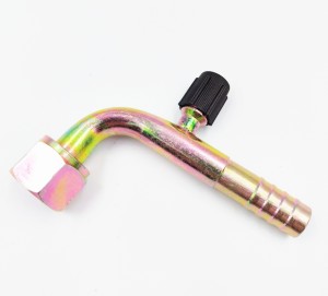 PRZYŁĄCZE ZŁĄCZE KLIMATYZACJI KĄT 90 G10 ZAWÓR L