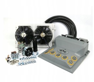 UNIWERSALNY ZESTAW KLIMATYZACJI 12 V / 24V KOPARKA