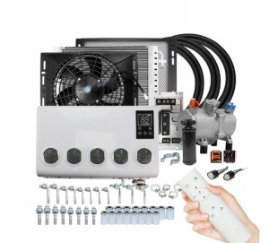 ZESTAW KLIMATYZACJI 12V/24V ELEKTRYCZNY MODEL 500