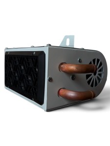 BIAŁA UNIWERSALNA NAGRZEWNICA WODNA GREG-CAR 4,3 KW 12 v DUŻA KRATKA