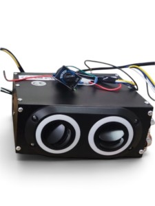 UNIWERSALNA NAGRZEWNICA WODNA GREG-CAR 4,3 KW 12 v CZARNA CZARNY FRONT