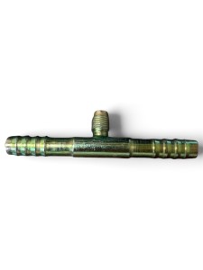 Łącznik G8 na wąż 10 mm z zaworem Schroedera STAL GREG-CAR