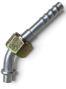 PRZYŁĄCZE ZŁĄCZE DO WĘŻY KLIMATYZACJI KĄT 45 G6 ALUMINIUM