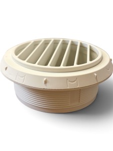 WYLOT DYFUZOR ORYGINAŁ WEBASTO 90mm PŁASKI biały 9012289A