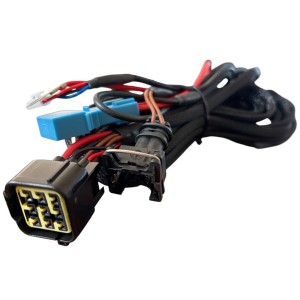 WIĄZKA ELEKTRYCZNA DO OGRZEWANIA CHIŃSKIEGO Z CZARNĄ KONCÓWKĄ