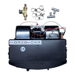 ZESTAW NAGRZEWNICA 202 WODNA 6 KW 24V Z ELEKTROZAWOREM