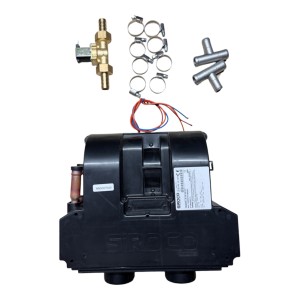 ZESTAW TENERE RURY FI 40 NAGRZEWNICA WODNA 4,3 KW 24V Z ELEKTROZAWOREM